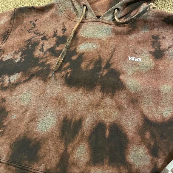 Custom Bleach-Dyed Vans Hoodie - Picture 3 of 4